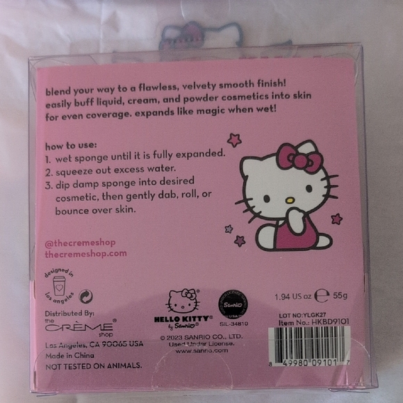 Hello Kitty Pink and White Spa Headband and Blender Set - Picture 5 of 5
